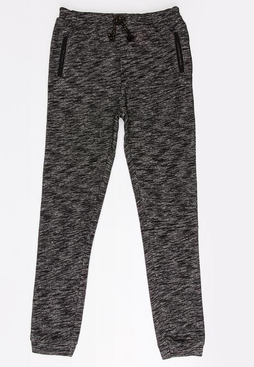 MINOTI - Space Dyed Fleece Jogger Dark Grey