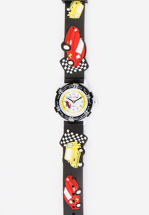 Cool Kids - Bezel Cars  Watch Black