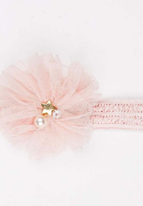 Pop Candy - Lace Headband Pale Pink