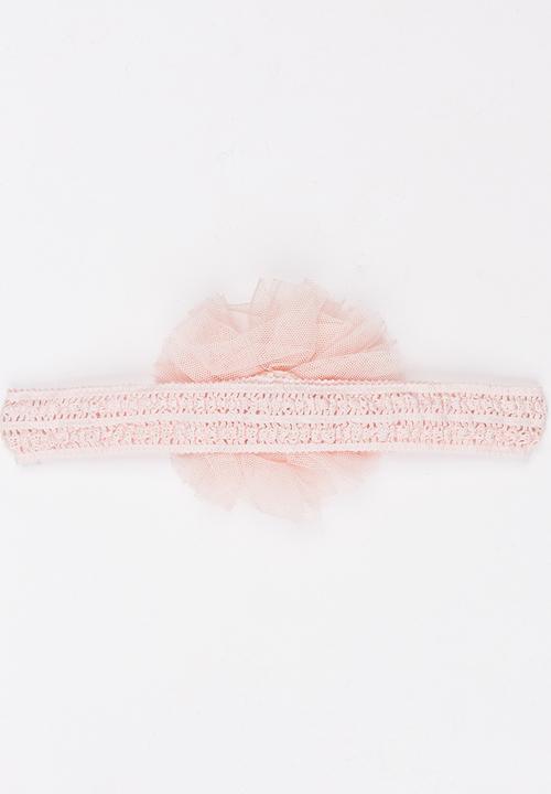 Pop Candy - Lace Headband Pale Pink