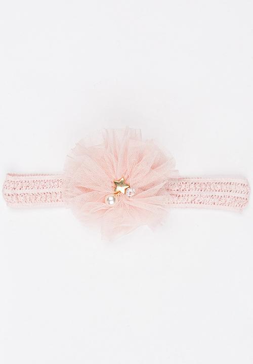 Pop Candy - Lace Headband Pale Pink