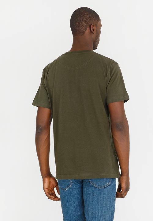 JEEP - Applique Embroidered Tee Khaki Green