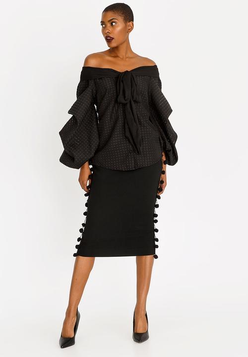 Gert-Johan Coetzee - Cloud Blouse Black