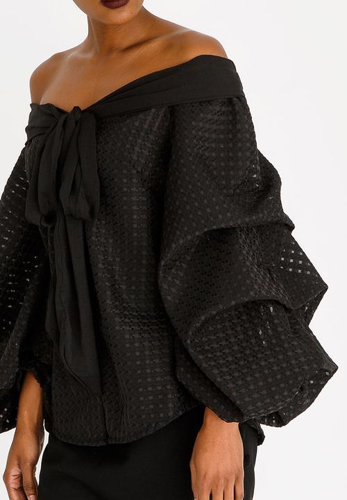 Gert-Johan Coetzee - Cloud Blouse Black