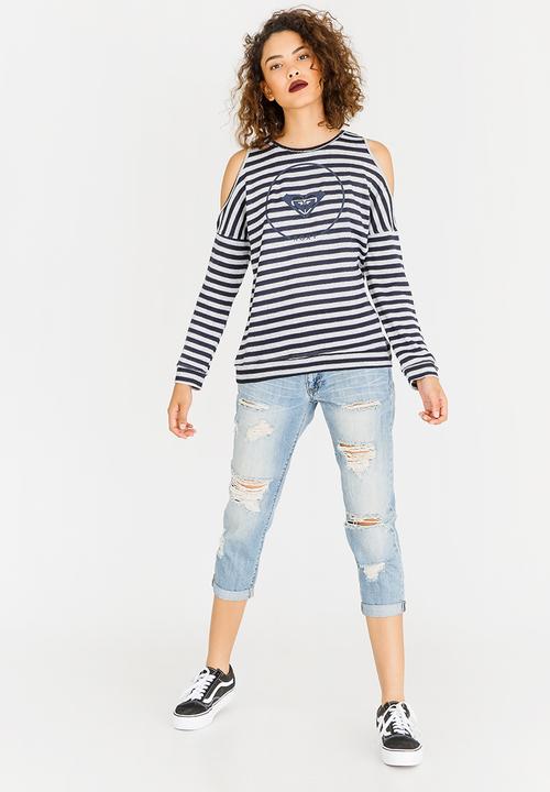 Roxy - Cold Shouder Top Navy
