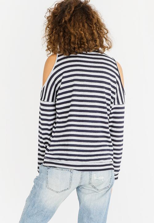 Roxy - Cold Shouder Top Navy