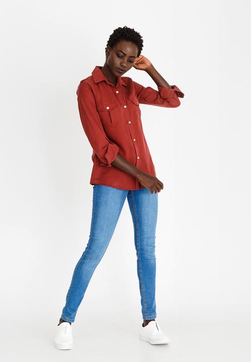JEEP - Spirit Blouse Burgundy