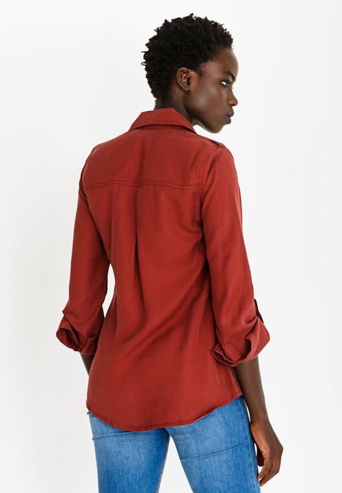 JEEP - Spirit Blouse Burgundy