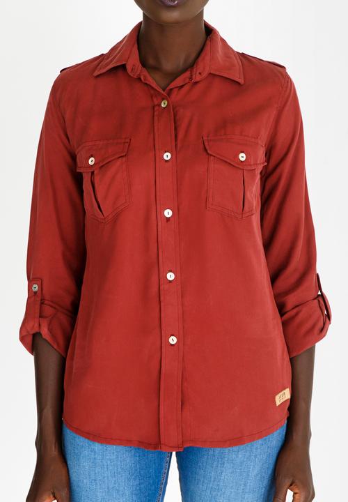 JEEP - Spirit Blouse Burgundy