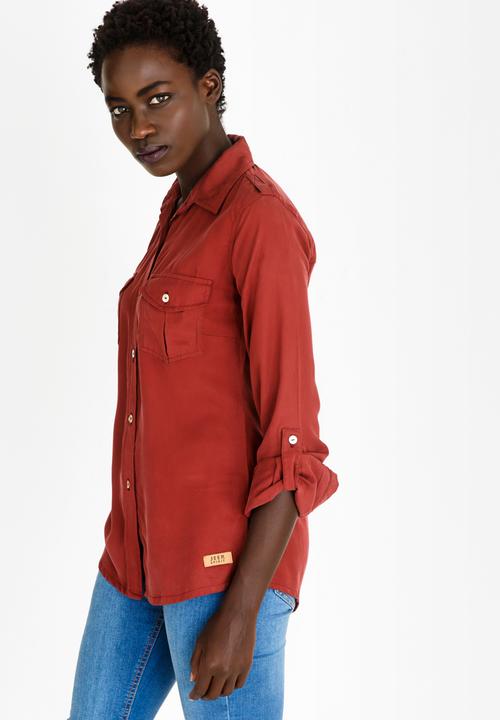JEEP - Spirit Blouse Burgundy