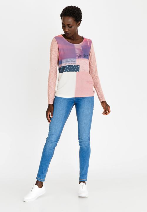 JEEP - Sublime Printed Tee Pale Pink