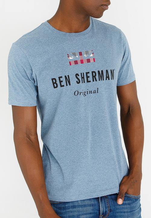 Ben Sherman - Original Cotton Tee Mid Blue