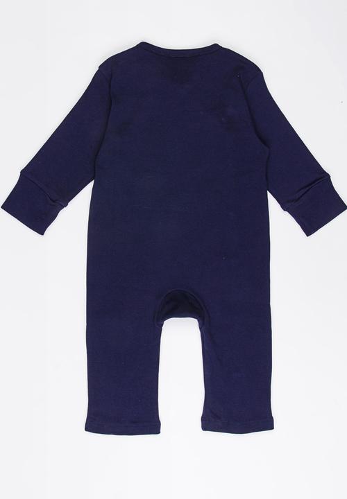 Pop Candy - Printed Sleepsuit Navy
