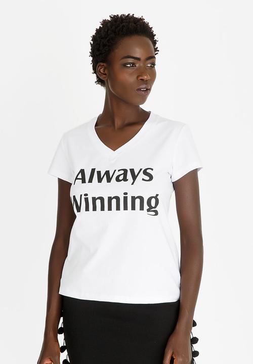 Gert-Johan Coetzee - Always Winning T-shirt White