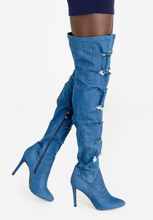 superbalist thigh high boots