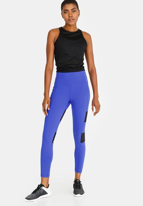 Reebok - Delta Mesh Crop Top Black