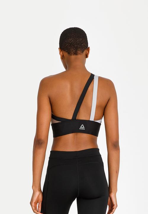 Reebok Classic - One Shoulder Padded Bra Taupe