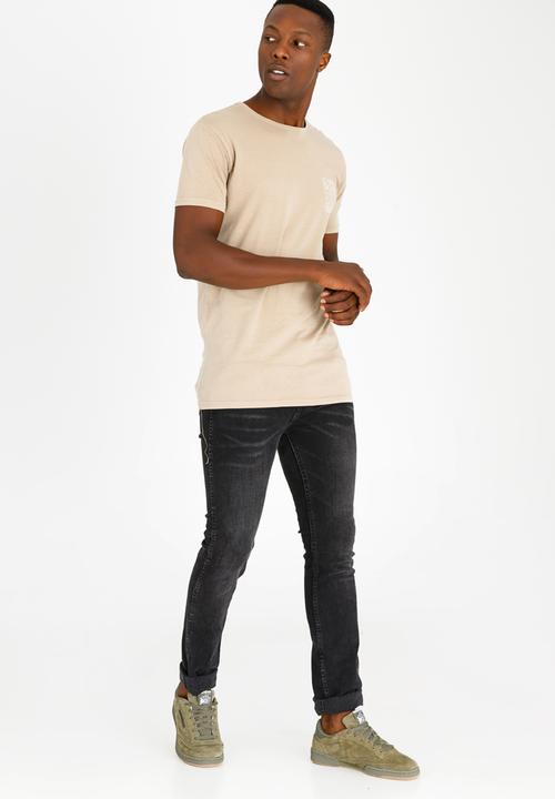 Silent Theory - Rocksteady Cotton Tee Beige
