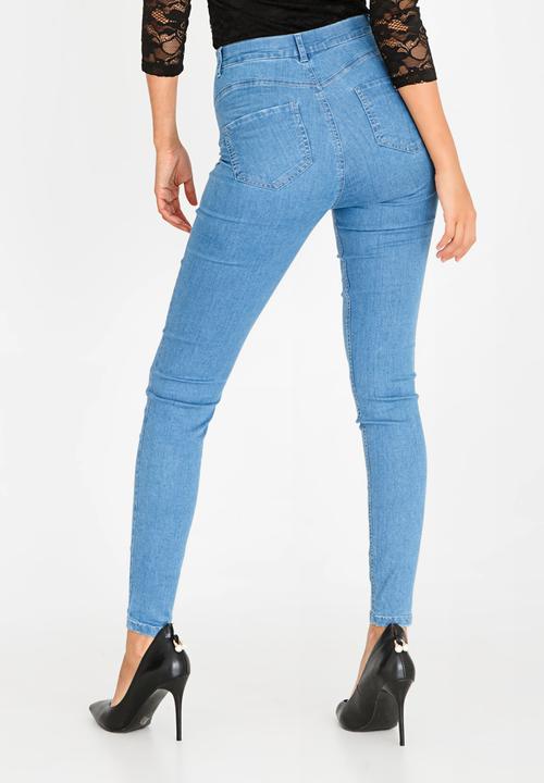 SISSY BOY - Franke High Rise Shaper Jegging Mid Blue