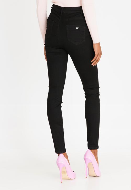 SISSY BOY - Franke high rise shaper jegging - black 
