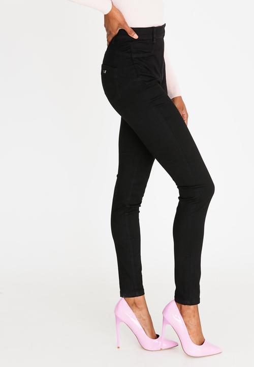 SISSY BOY - Franke high rise shaper jegging - black 