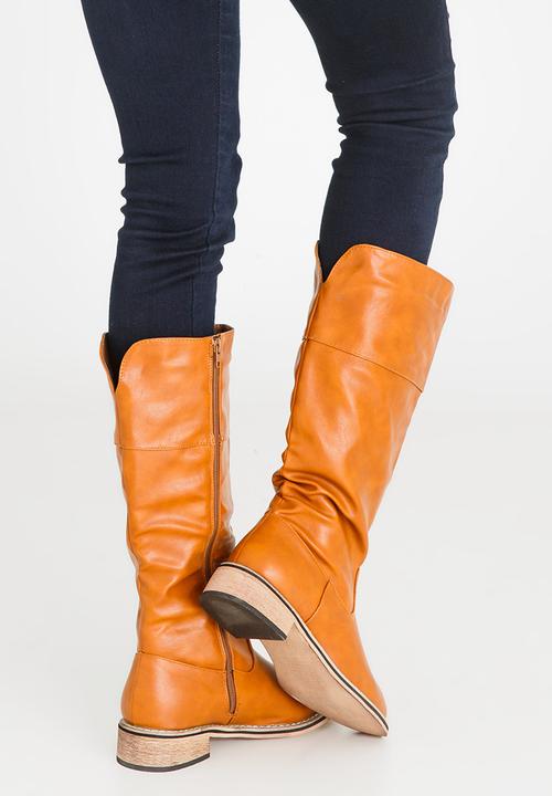 Jada - Knee-length Boots Tan