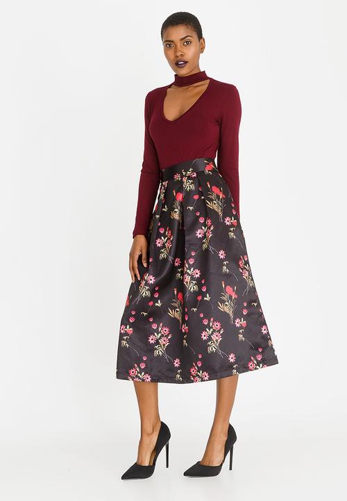 Revenge - Midi Skirt Black