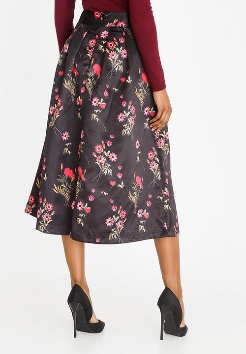 Revenge - Midi Skirt Black