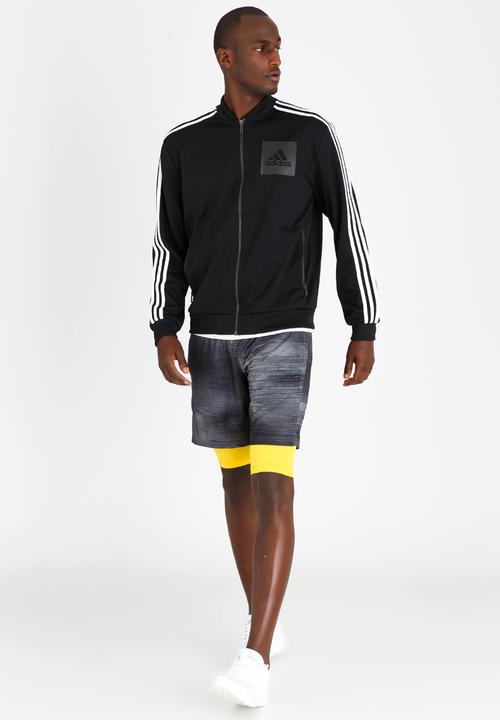 adidas Performance - ID Bomber Track Top Black and White