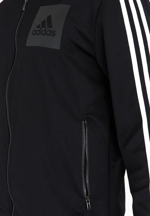 adidas Performance - ID Bomber Track Top Black and White