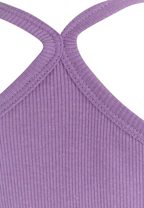 Pop Candy - Strappy Vest Mid Purple