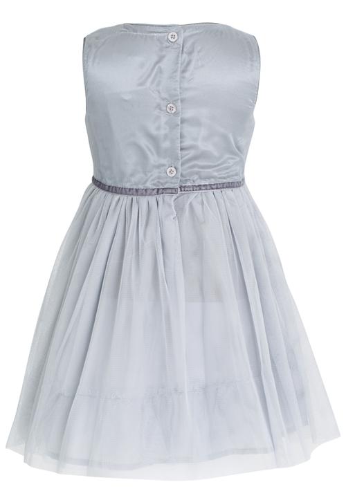 Pop Candy - Sequin Dress Pale Grey
