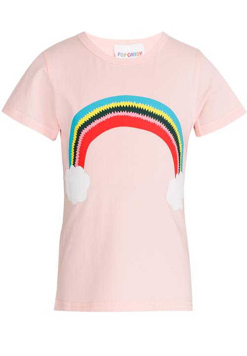 Pop Candy - Girls Printed Tee Pale Pink