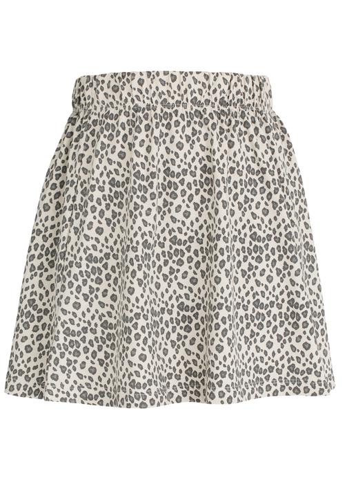Name It - Girls Printed Skirt Grey