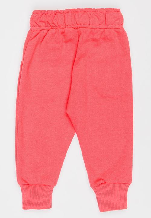 MINOTI - Basic Fleece Joggers Coral