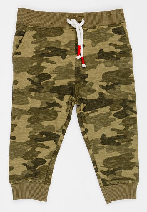 MINOTI - Tiger Camo Jogger Multi-colour