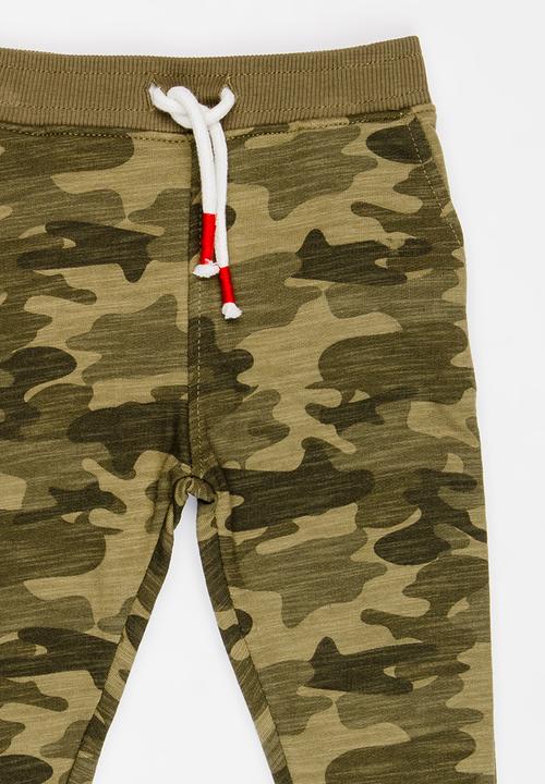 MINOTI - Tiger Camo Jogger Multi-colour