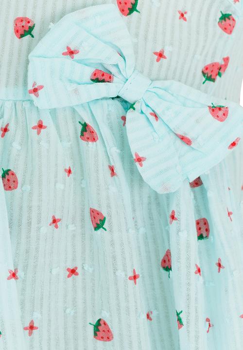 Pop Candy - Printed  Dress Mint