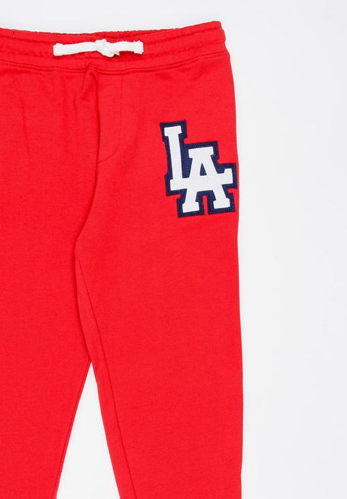 MINOTI - Basic Printed Joggers Red