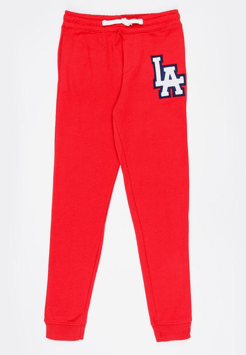 MINOTI - Basic Printed Joggers Red