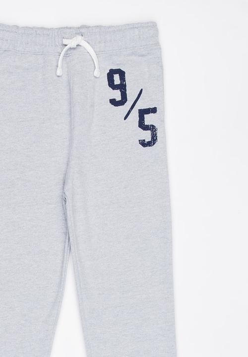 MINOTI - Basic Printed Joggers Grey