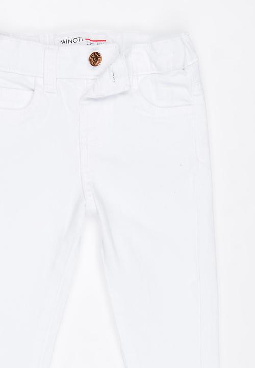 MINOTI - Basic Twill Jeans White
