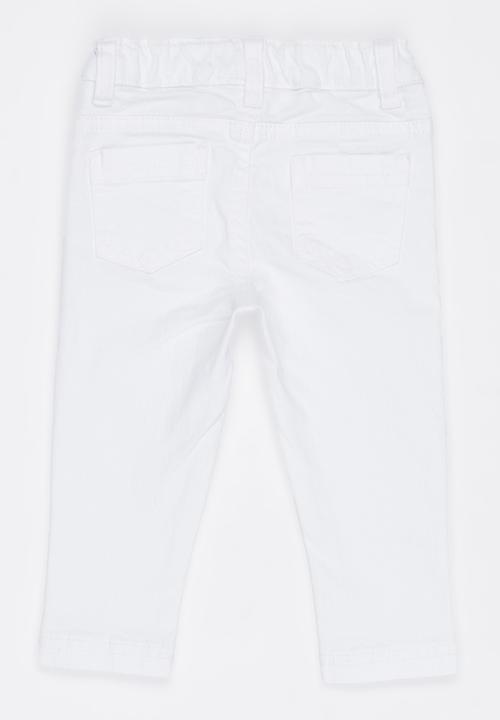 MINOTI - Basic Twill Jeans White