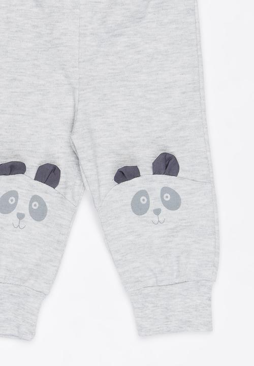 Baby Corner - Panda Jogger Grey
