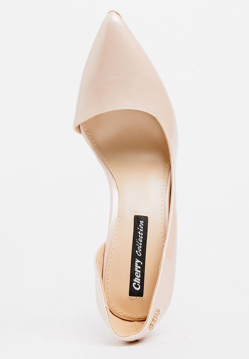 Cherry Collection - Patent Pointy Courts Nude