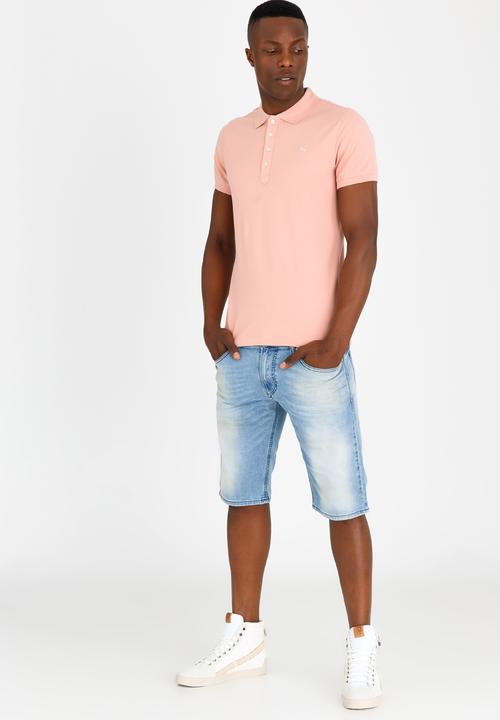 Diesel  - T - Heal Golfer Mid Pink