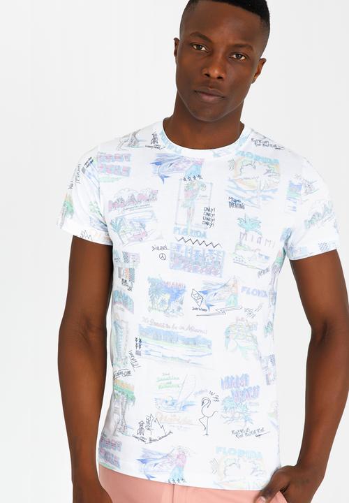 Diesel  - T- Diego - MS Yoko T-Shirt White