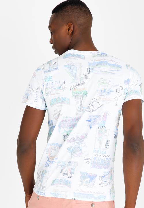 Diesel  - T- Diego - MS Yoko T-Shirt White