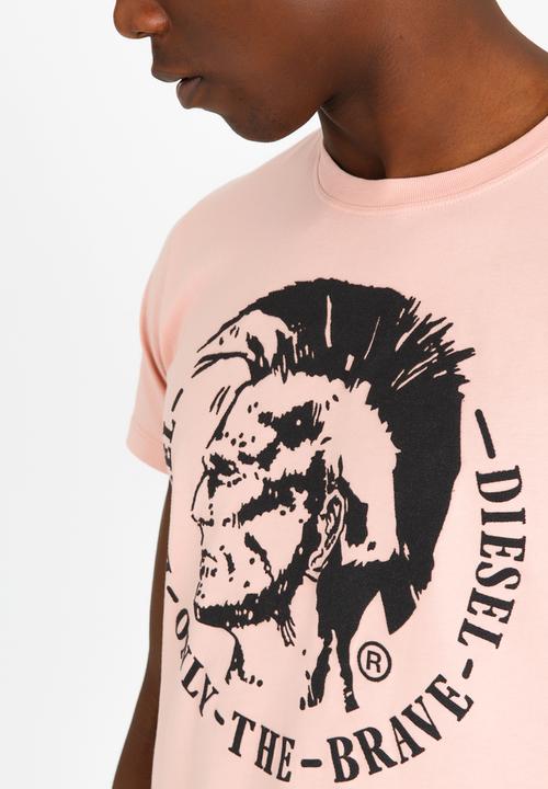 Diesel  - T-Diego - FO T-Shirt Mid Pink