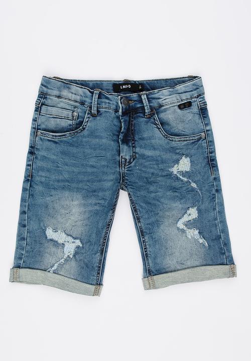Name It - Boys Denim Short Blue